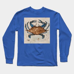 Blue Crab Long Sleeve T-Shirt